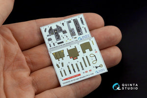 Quinta Studio QD48292 AV-8A Late 3D-Printed &amp;amp; colored Interior on decal paper (Kinetic) 1/48 – image 2