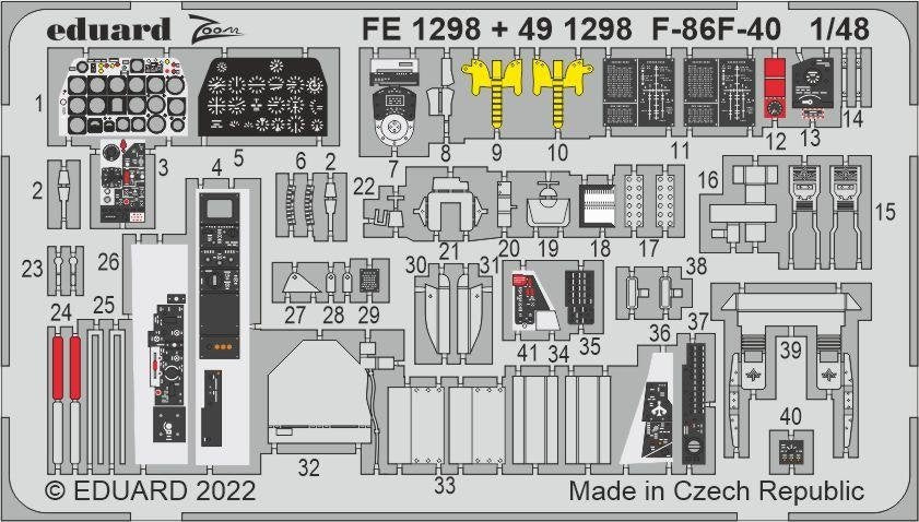 Eduard BIG49350 F-86F-40 AIRFIX 1/48 – image 5