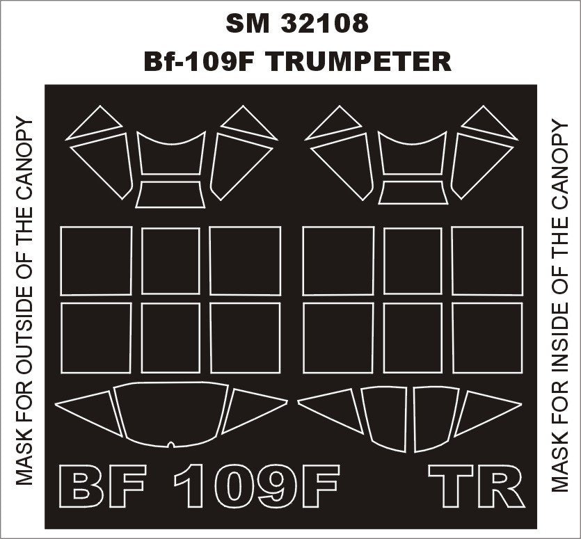 Montex SM32108 Bf-109F TROMPETTE