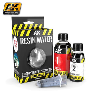 AK Interactive AK8043 Resin Water 2 Components Epoxy Resin 375ML