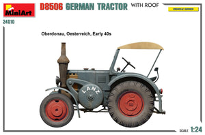 MiniArt 24010 GERMAN TRACTOR D8506 WITH ROOF 1/24 – immagine 5