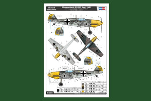 Hobby Boss 81809 Messerschmitt Bf109E Sept 1940 1/18 – Bild 3