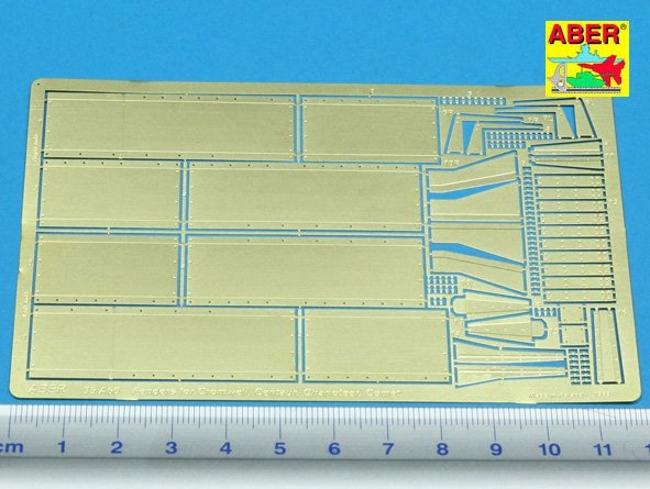 Aber 35A060 Fenders for Cromwell, Centaur, Comet (1/35) – immagine 2
