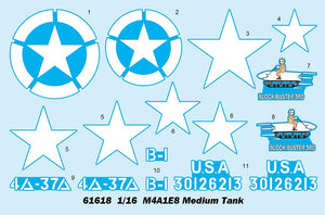 I Love Kit 61618 M4A1E8 Medium Tank 1/16 – Bild 3