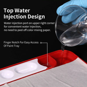 DSPIAE MP-01PRO Moisture-retaining Wet Palette PRO For Acrylic Paints – imagen 3