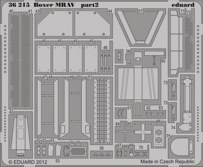 Eduard 36215 Boxer MRAV 1/35 Hobby Boss – image 2