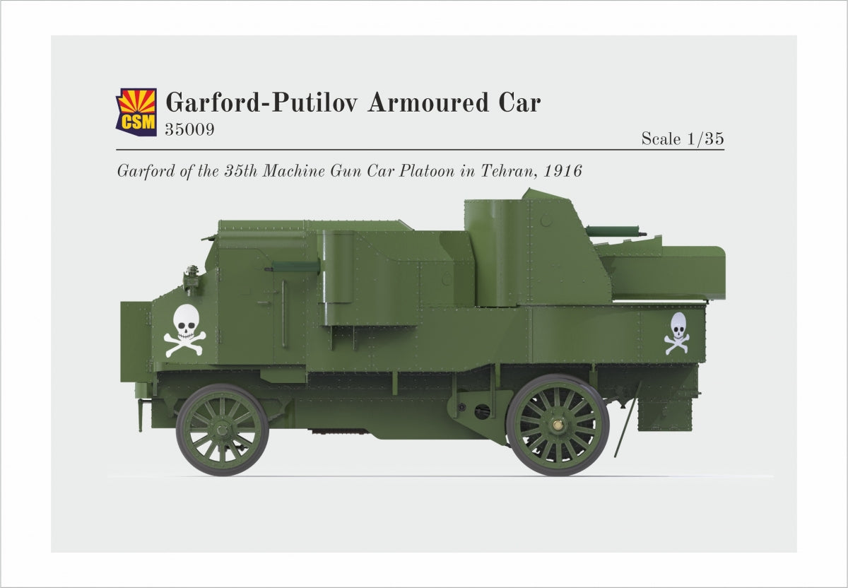Copper State Models 35009 Garford-Putilov Armored Car 1/35 – immagine 7