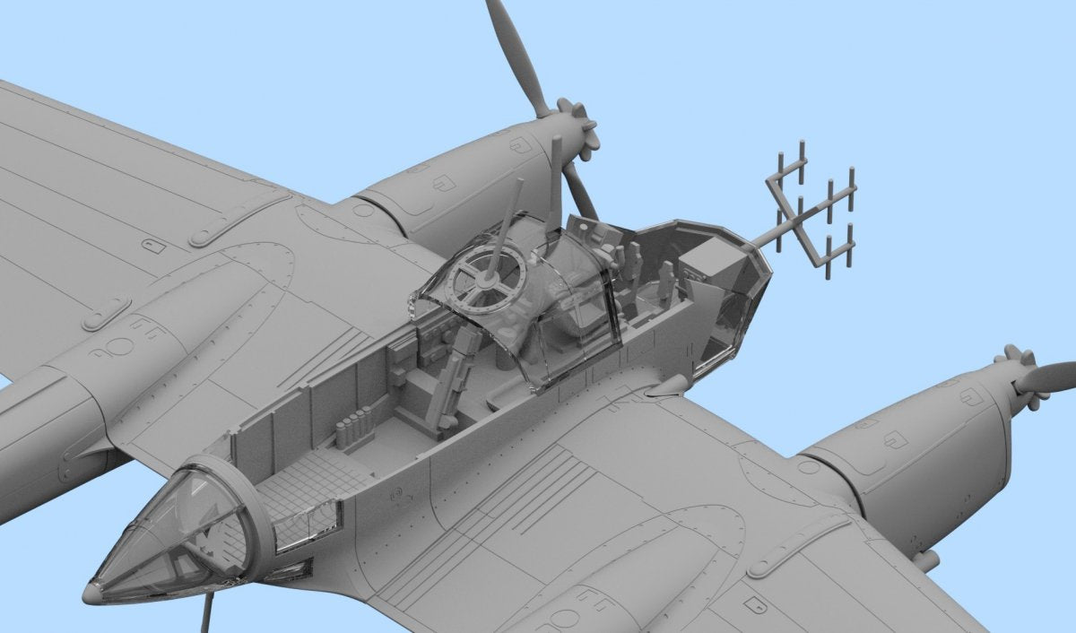 ICM 72293 FW 189A-1, WWII German Night Fighter 1/72 – Bild 5