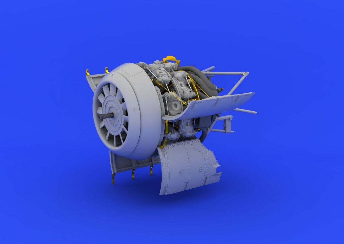 Eduard 632063 Fw 190F-8 engine 1/32 REVELL – obrázek 7