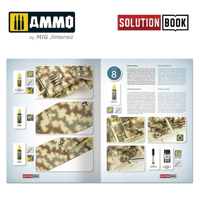 AMMO by Mig Jimenez 7727 SOLUTION BOX 21 – WWII German Mid-War Vehicles – image 9