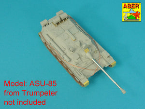 Aber 35L-367 85 mm D-70 Barrel without Muzzle Brake for Soviet Self-Propelled Gun ASU-85 1/35 – Bild 8