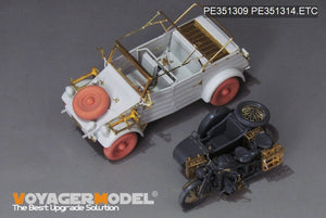 Voyager Model PE351314 WWII German Kubelwagen Type 82 Africa Troop Version Upgrade Set For MENG VS-015 1/35 – image 12