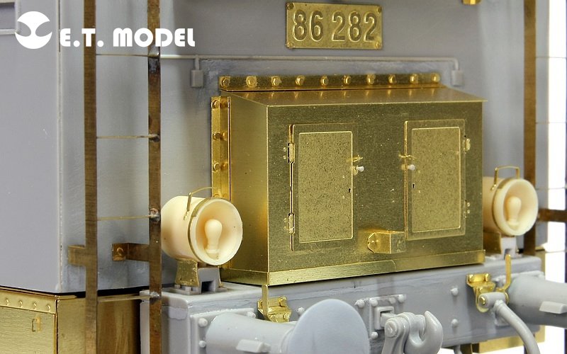 ET Model A35-001 Steam Locomotive BR86 DRG For TRUMPETER 00217 1/35 – obrázek 19