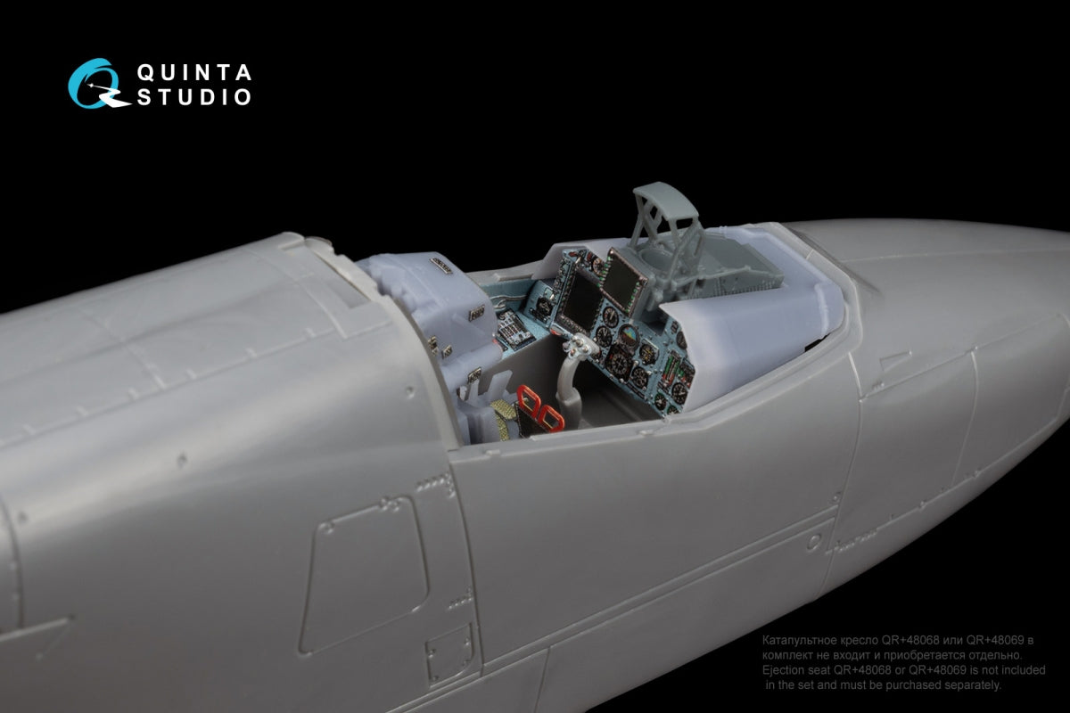 Quinta Studio QD+48438 Su-25SM/SM3 3D-Printed colored Interior on decal paper (Zvezda/Quinta Models/Arma Models) 1/48 – obrázek 9