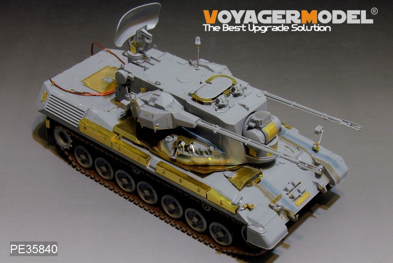 Maquette Voyager PE35840 Gepard A1 SPAAG allemand moderne de base pour TAKOM 2044 au 1/35 – image 4