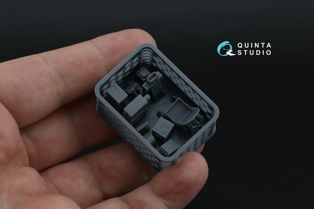 Quinta Studio QD+48555 Bristol Beaufighter NF.Mk.VI 3D-Printed &amp;amp; colored Interior on decal paper (Tamiya) (with 3D-printed resin parts) 1/48 – immagine 6
