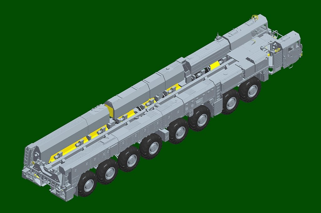 Trumpeter 01082 15U175 TEL of RS-12M1 Topol-M ICBM complex 1/35 – obrázek 30
