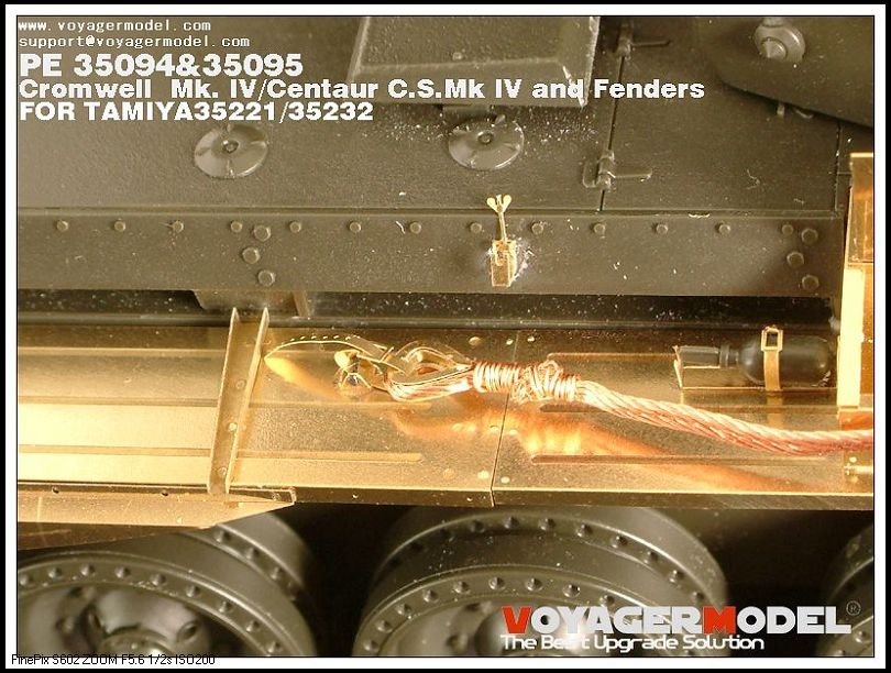 Voyager Model PE35094 Cromwell Mk. IV/Centaur CSMk IV (For TAMIYA 35221/35232) 1/35 – obrázek 4