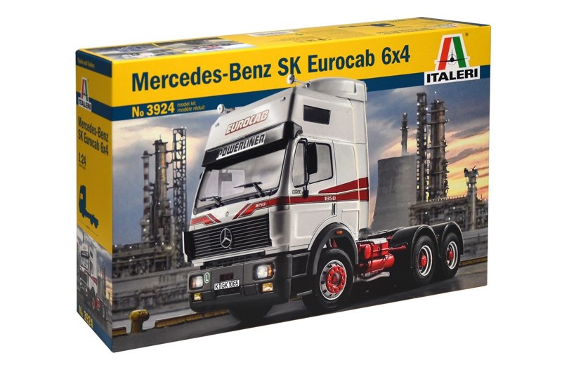 Italeri 3924 MERCEDES-BENZ SK EUROCAB 6x4 1/24