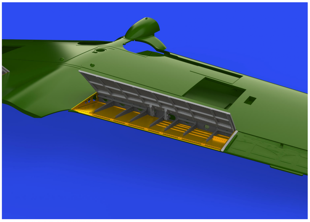 Eduard 648724 A6M2 landing flaps PRINT EDUARD 1/48 – zdjęcie 2