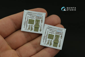 Quinta Studio QD48354 Mi-17 (Mi-8MT Export version) 3D-Printed &amp;amp; colored Interior on decal paper (Zvezda) 1/48 – Bild 6