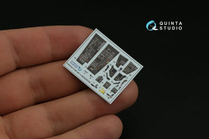 Quinta Studio QD48388 F-16A MLU 3D-Printed &amp;amp; colored Interior on decal paper (Kinetic) 1/48 – Bild 7