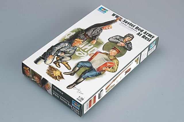 Trumpeter 00413 WW II Soviets tank soldier 1/35 – image 2