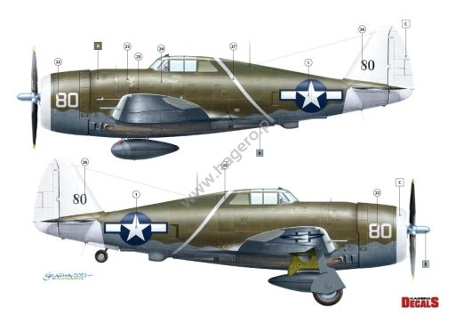 Kagero KD48006 Republic P-47 Thunderbolt D 1/48 – image 3