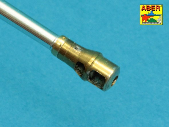 Aber 35L-245 7.5 cm barrel with muzzle brake for Panther Ausf.A (1/35) – image 3