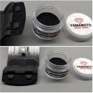 Yamamoto YMPF002 Flocking Powder Anthracite – Bild 2