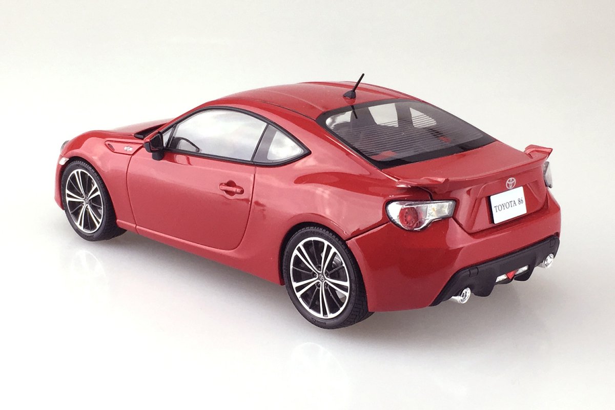 Aoshima 01006 Toyota 86 &amp;#39;12 Lightning Red 1/24 – image 3