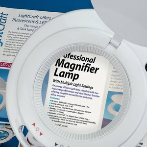 Lightcraft LC9090LED-EU LED Magnifier Lamp - 3/5 Diopters – image 4
