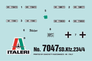 Italeri 7047 Sd. Kfz. 234/4 1/72 – Bild 9