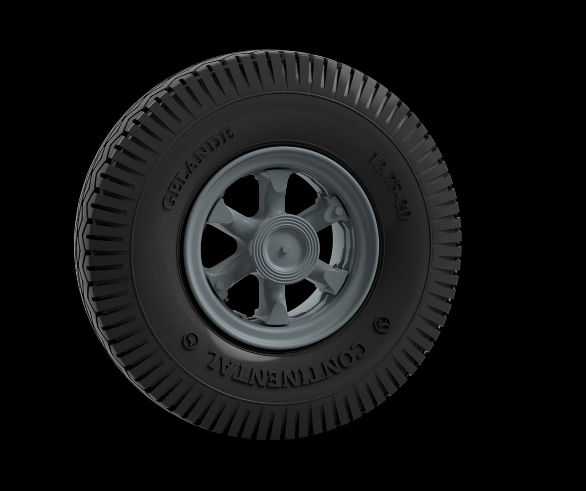 Panzer Art RE35-801 Vomag 8LR 9t truck Road wheels (Continental) 1/35 – zdjęcie 4