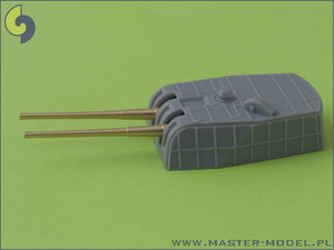 Master SM-350-032 IJN 20cm/50 (8&amp;quot;) 3rd Year Type No. 2 barrels - without blastbags (10pcs) – image 2