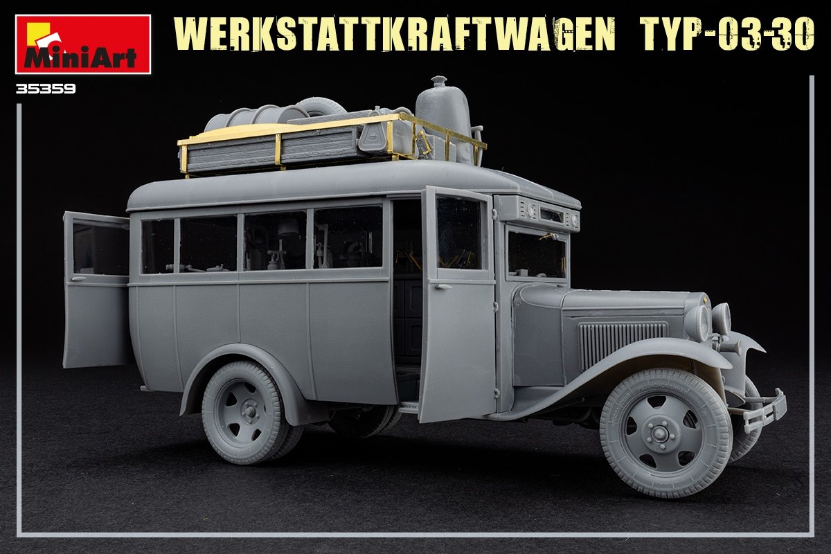 MiniArt 35359 WERKSTATTKRAFTWAGEN TYP-03-30 1/35 – zdjęcie 15