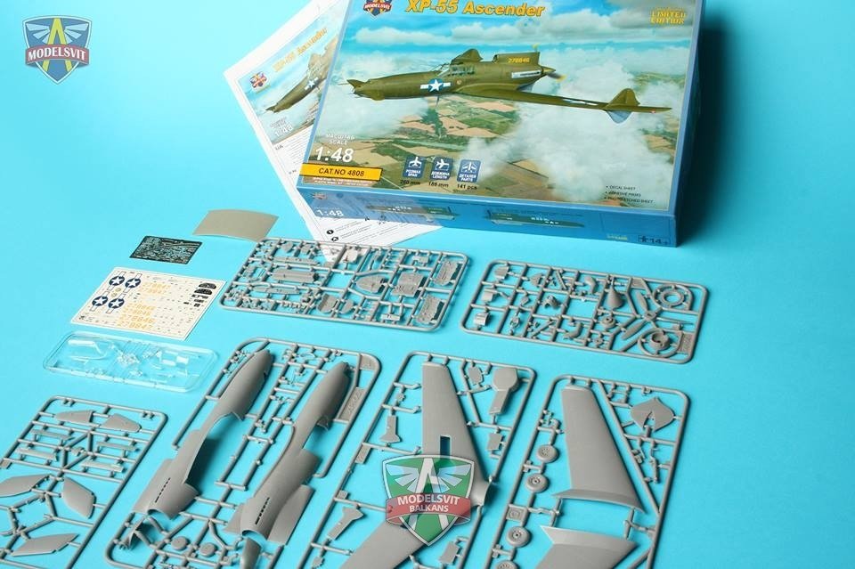 Modelsvit 4808 XP-55 Ascender (réédition) 1/48 – image 8
