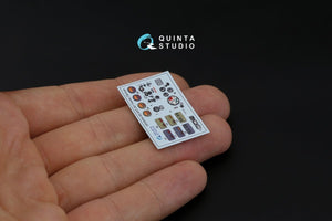 Quinta Studio QD35050 SD.KFZ.251 Family 3D-Printed &amp;amp; colored Interior on decal paper (Tamiya) 1/35 – Bild 10