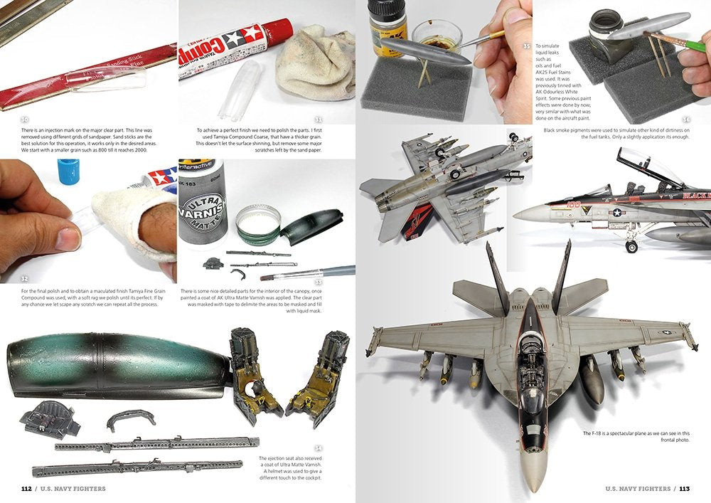 AK Interactive AK278 USN LEGENDARY JETS (Anglais) – image 4