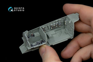 Quinta Studio QD48038 F-15A 3D-Printed &amp;amp; colored Interior on decal paper (for GWH kit) 1/48 – image 2
