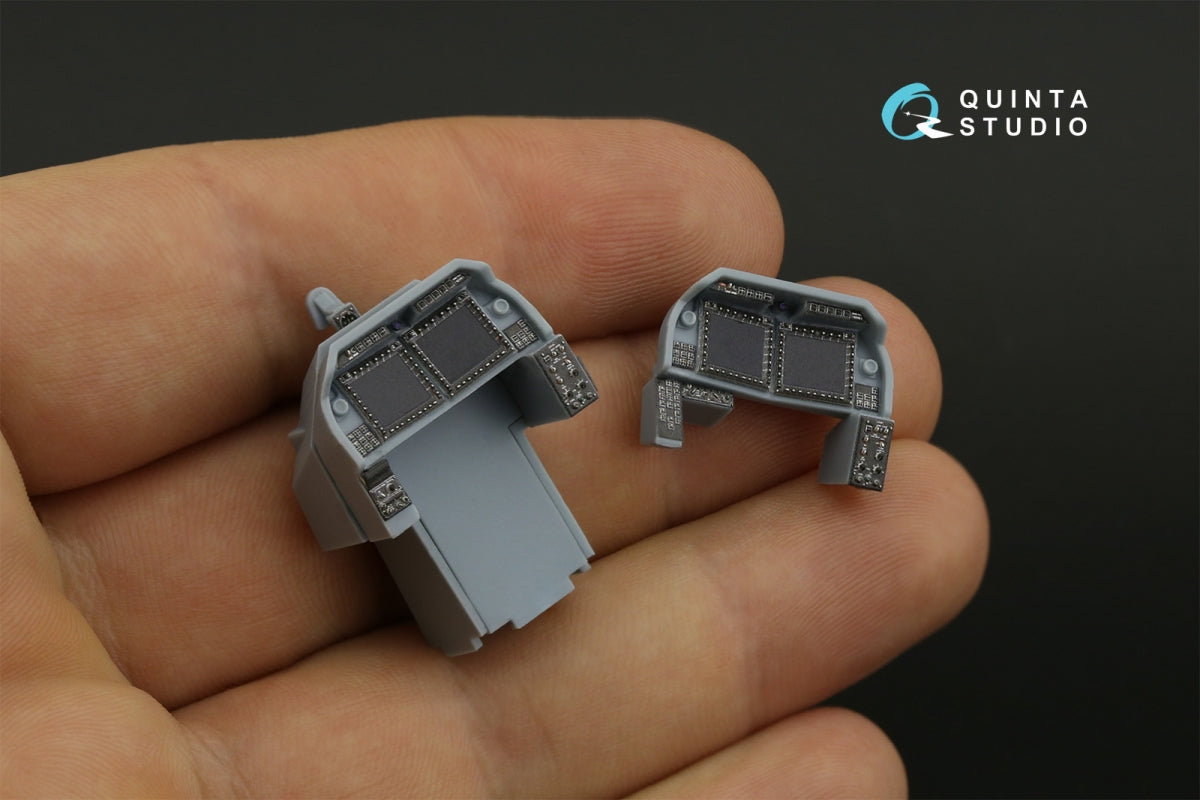Quinta Studio QD+35119 AH-1Z 3D-Printed colored Interior on decal paper (Academy) (with 3D-printed resin parts) 1/35 – image 10