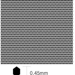 KA Models KA-00006 HEXAGON PATTERN MESH B 0.45mm X 0.3mm – obrázek 4
