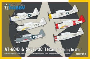 Special Hobby 72450 AT-6C/D &amp;amp; SNJ-3/3C Texan &amp;#39;Training to Win&amp;#39; 1/72