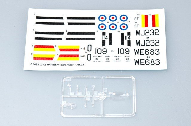 Trumpeter 01631 Hawker Sea Fury FB.11 1/72 – image 4