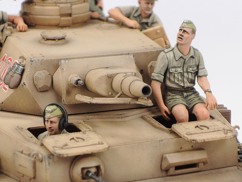 Tamiya 25208 Panzerkampfwagen IV Ausf F. &amp;amp; Motorcycle North Africa 1/35 – Bild 5