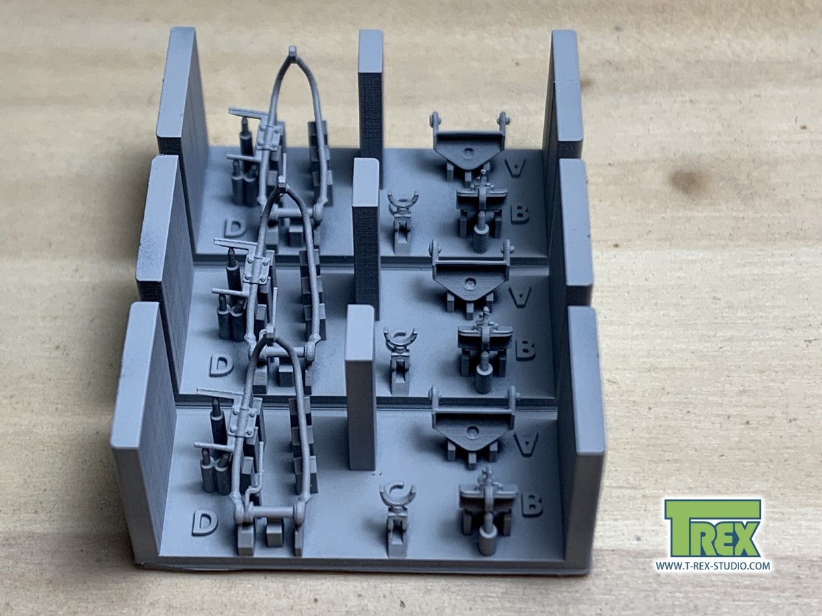 T-Rex Studio TR35030 WWII German MG AA Gun Cupola Mount 3 Pieces 1/35 – zdjęcie 2