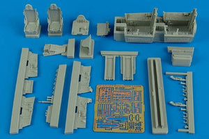 Aires 4558 F-100F Super Saber cockpit set - late v. 1/48 Trumpeter