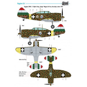 Sword 72110 Reggiane Fighter 6pcs 1/72 – zdjęcie 3
