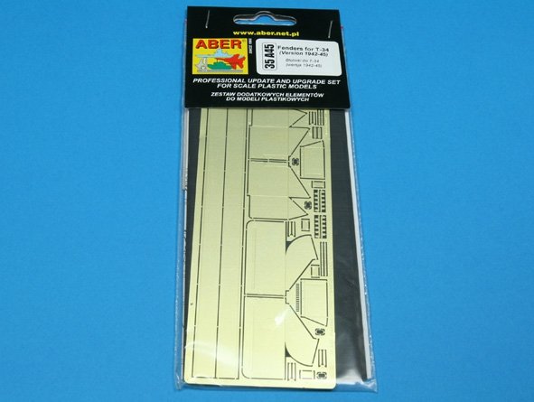 Aber 35A045 Fenders for T-34 (versions 42 to 45) (1/35) – Bild 3