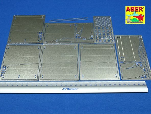 Aber 16040 Tiger II Vol.7 - Side Fenders 1/16 – Bild 2